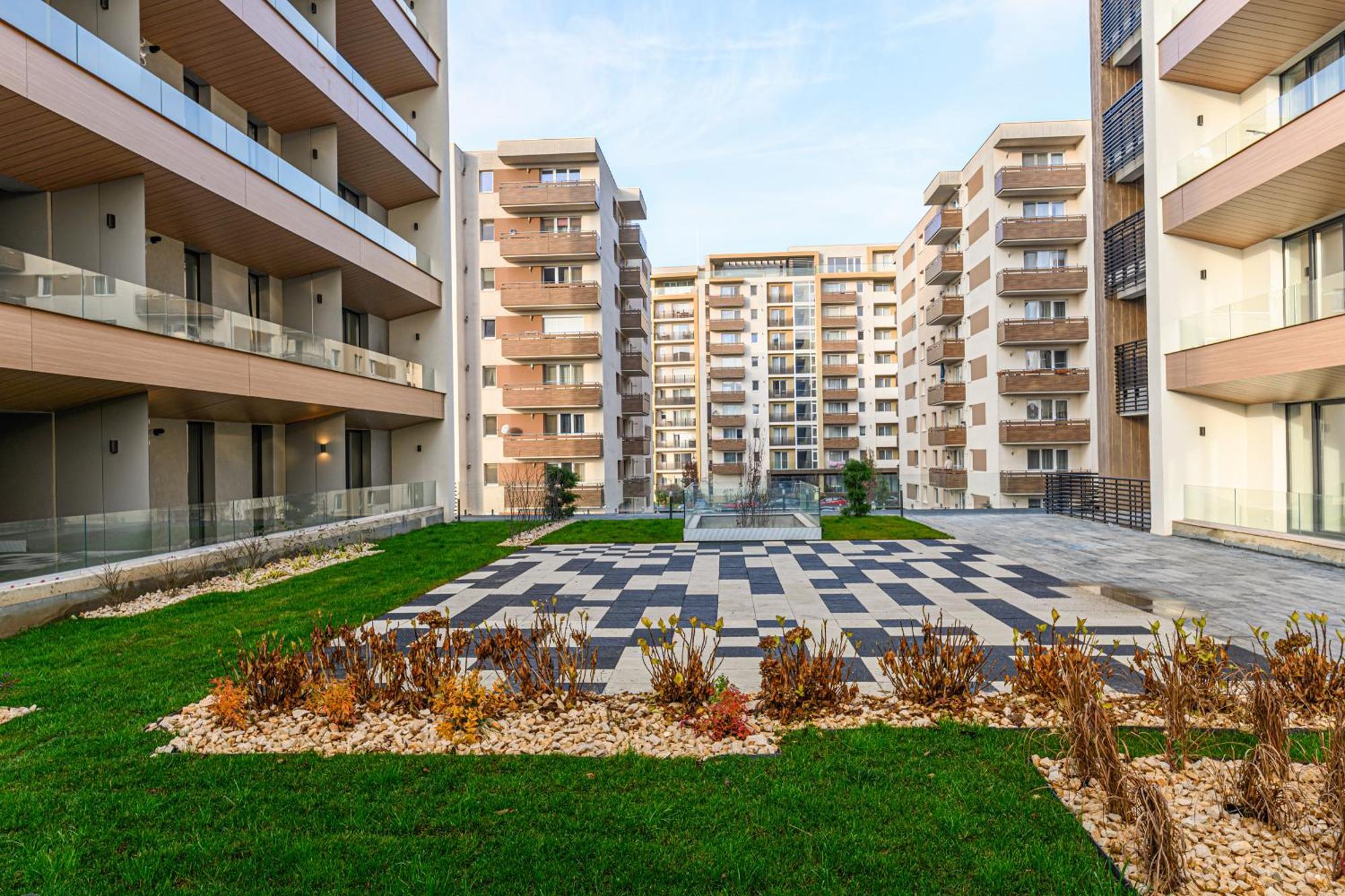 Luxury Landing Apartments Complex Qualis Braşov Eksteriør billede