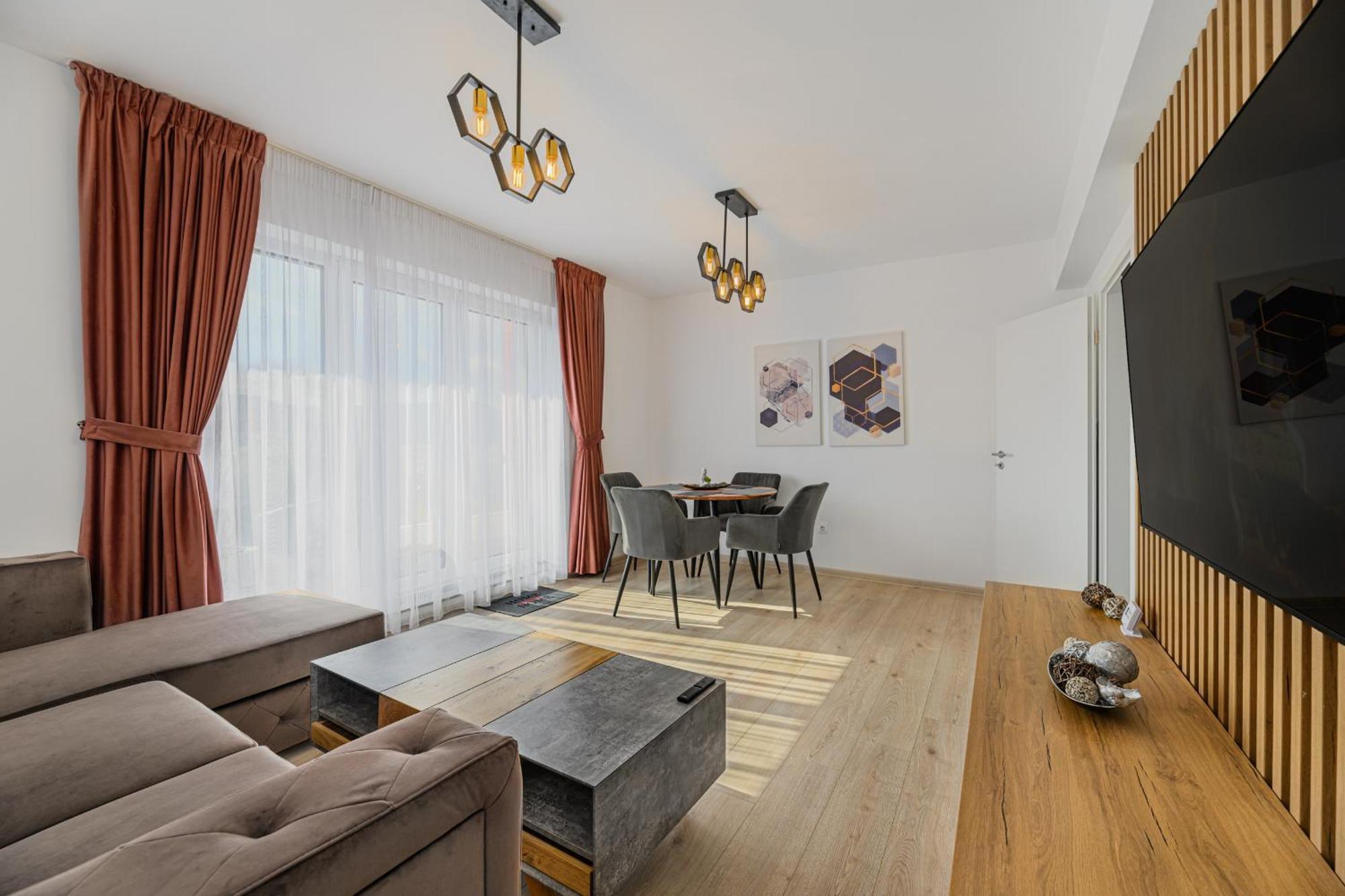 Luxury Landing Apartments Complex Qualis Braşov Eksteriør billede